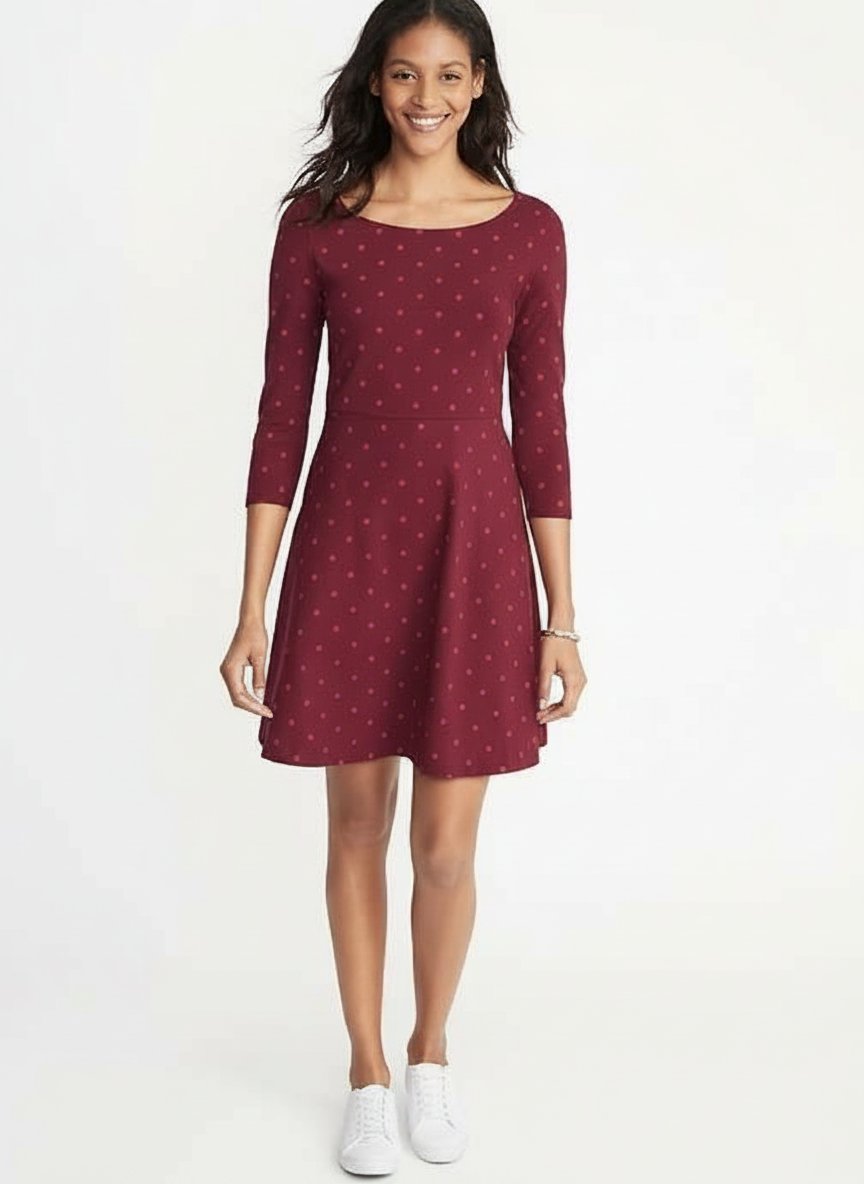 Robe à pois