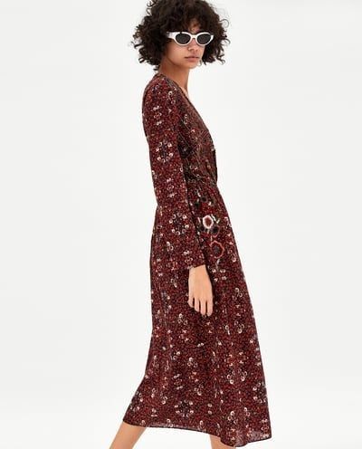 Robe longue Zara 