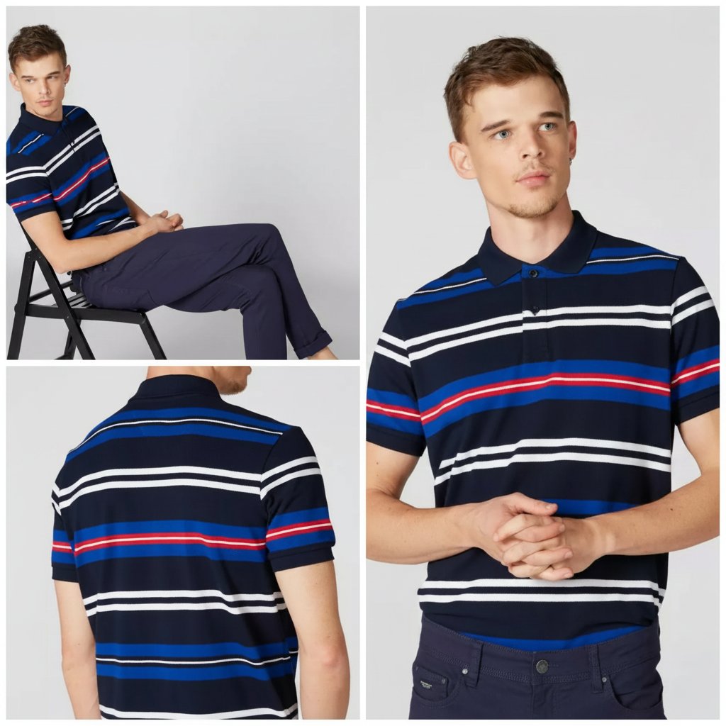 Pull raillé 