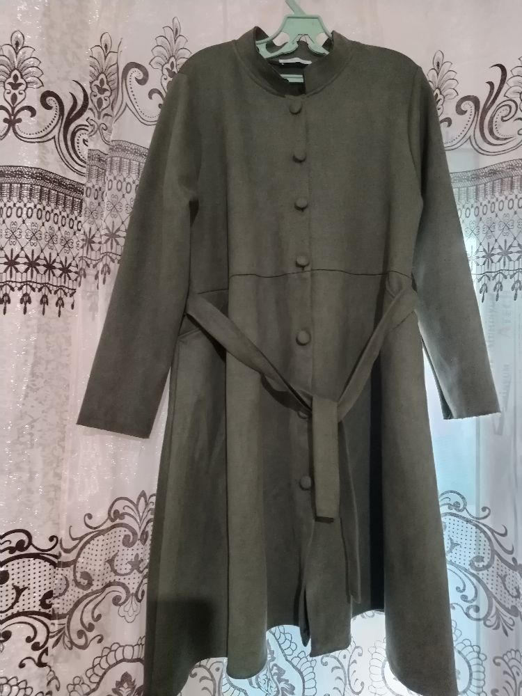 Trench daim vert militaire 