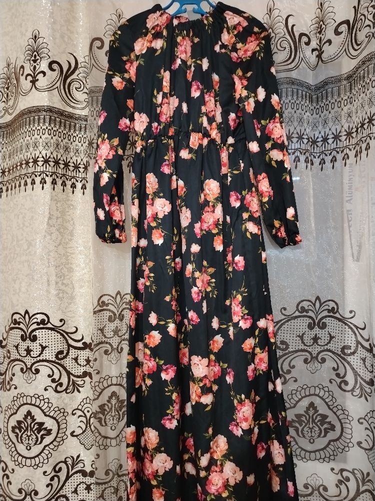 Robe effet satiné 