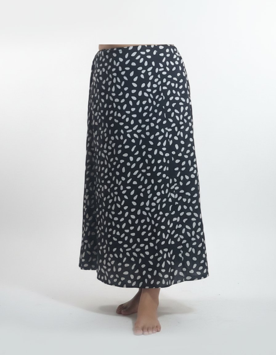 Jupe tendance avec une fente