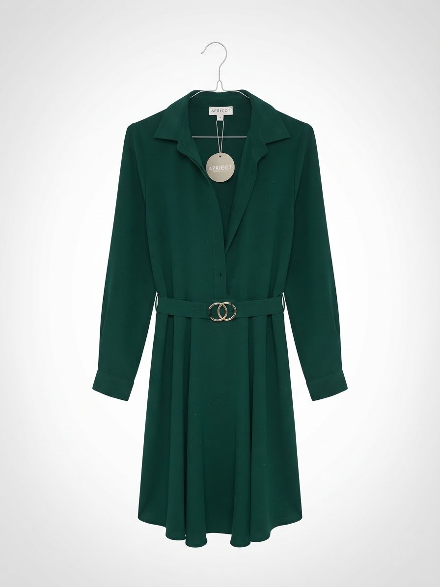 Robe chemise courte 