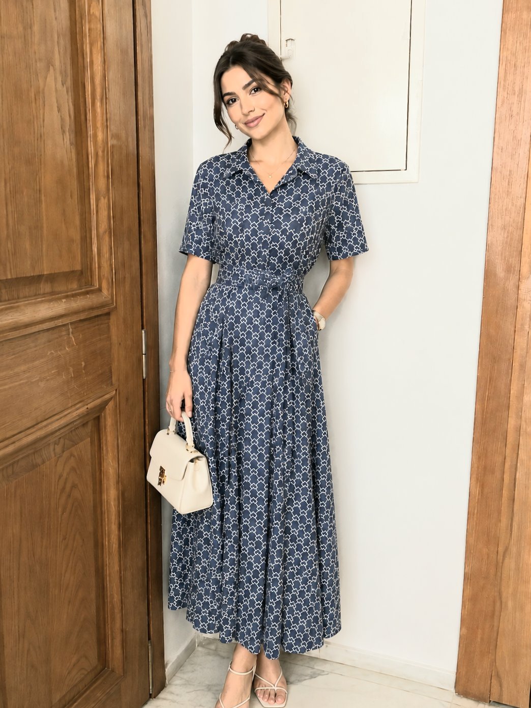 Robe fluide longue 