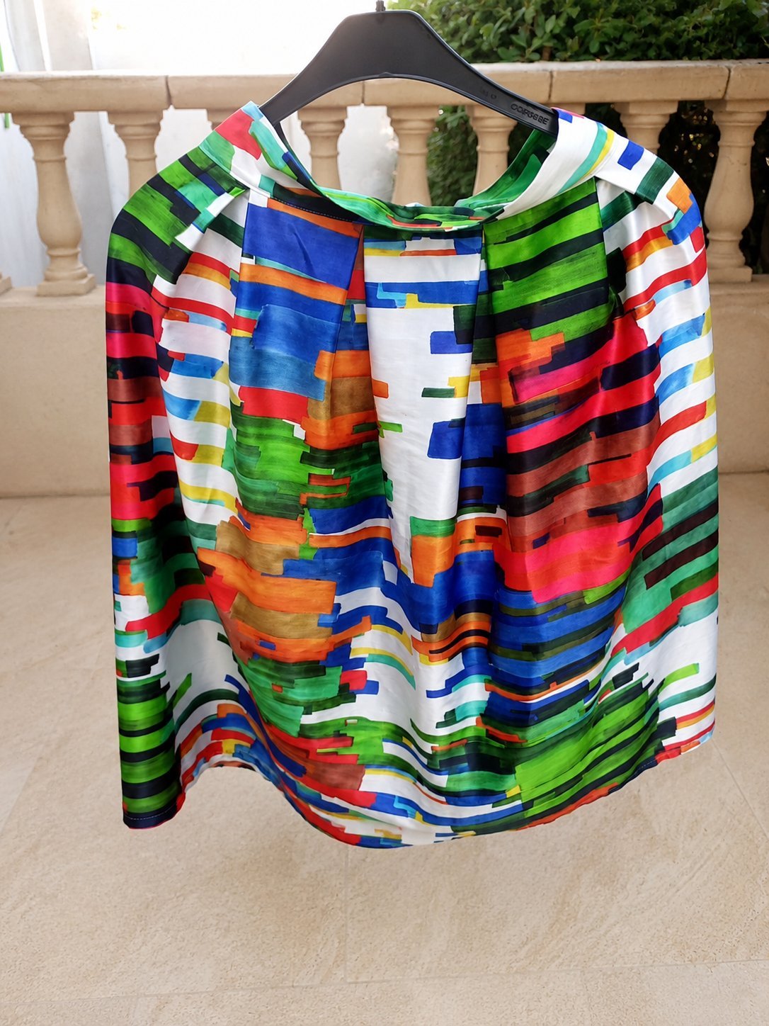 Jupe plissée multicolore 🌈 Taille S 🇮🇹