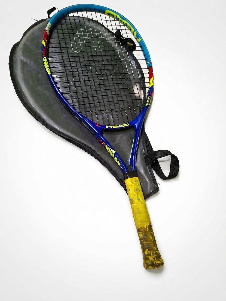 Raquette de tennis avec sacoche