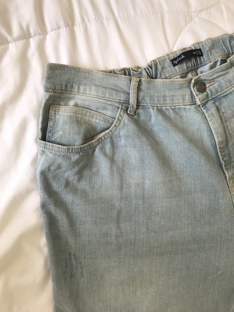 oversize Jean de chez Splash à 23,1dt  seulement!!😍