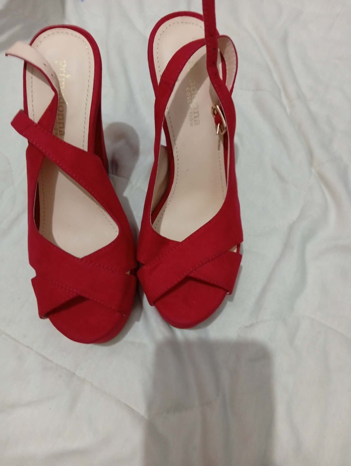Sandales rouge 