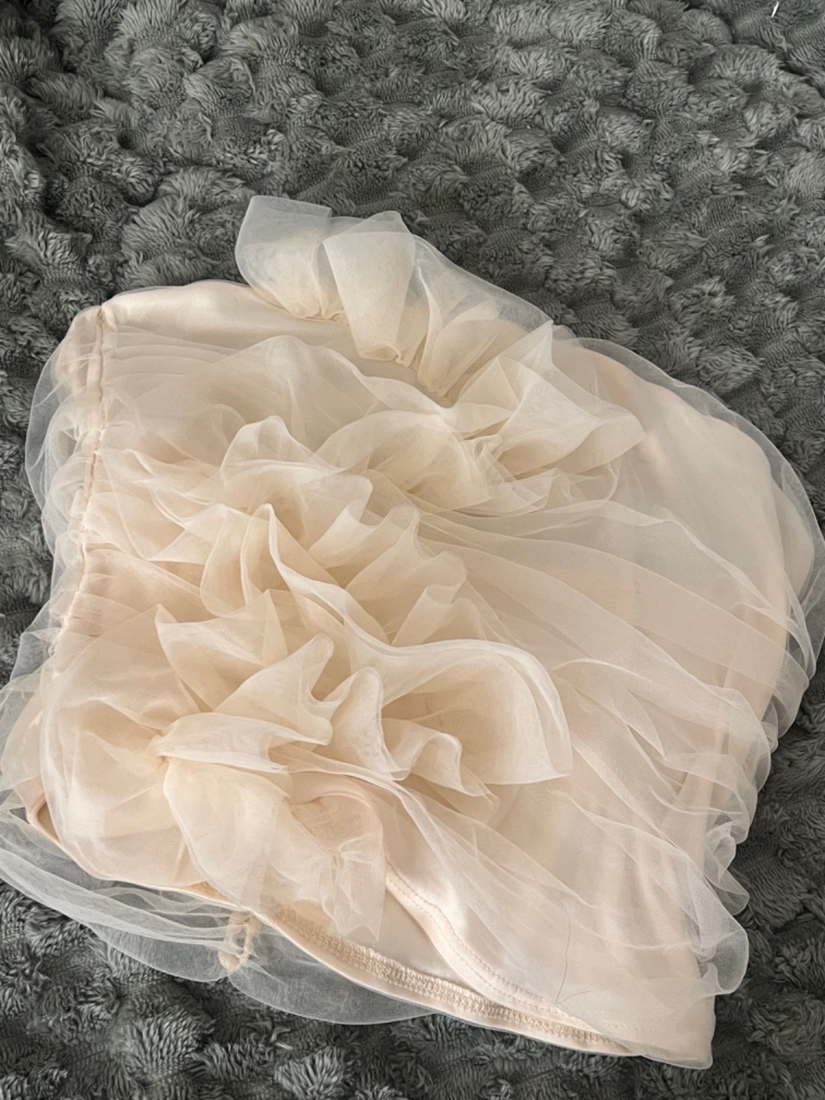 Top bandeau fleur