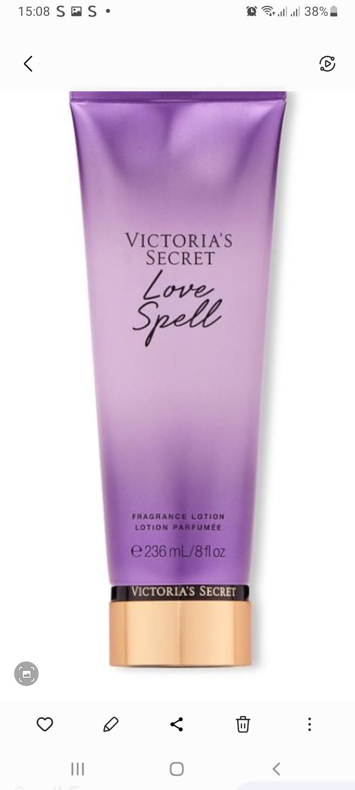 Lotion parfumée 