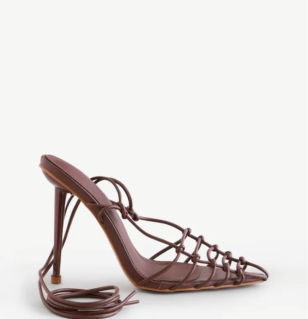 Sandales à talons 