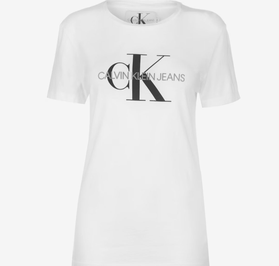 T-shirt imprimé avec logo Calvin Klein Jeans