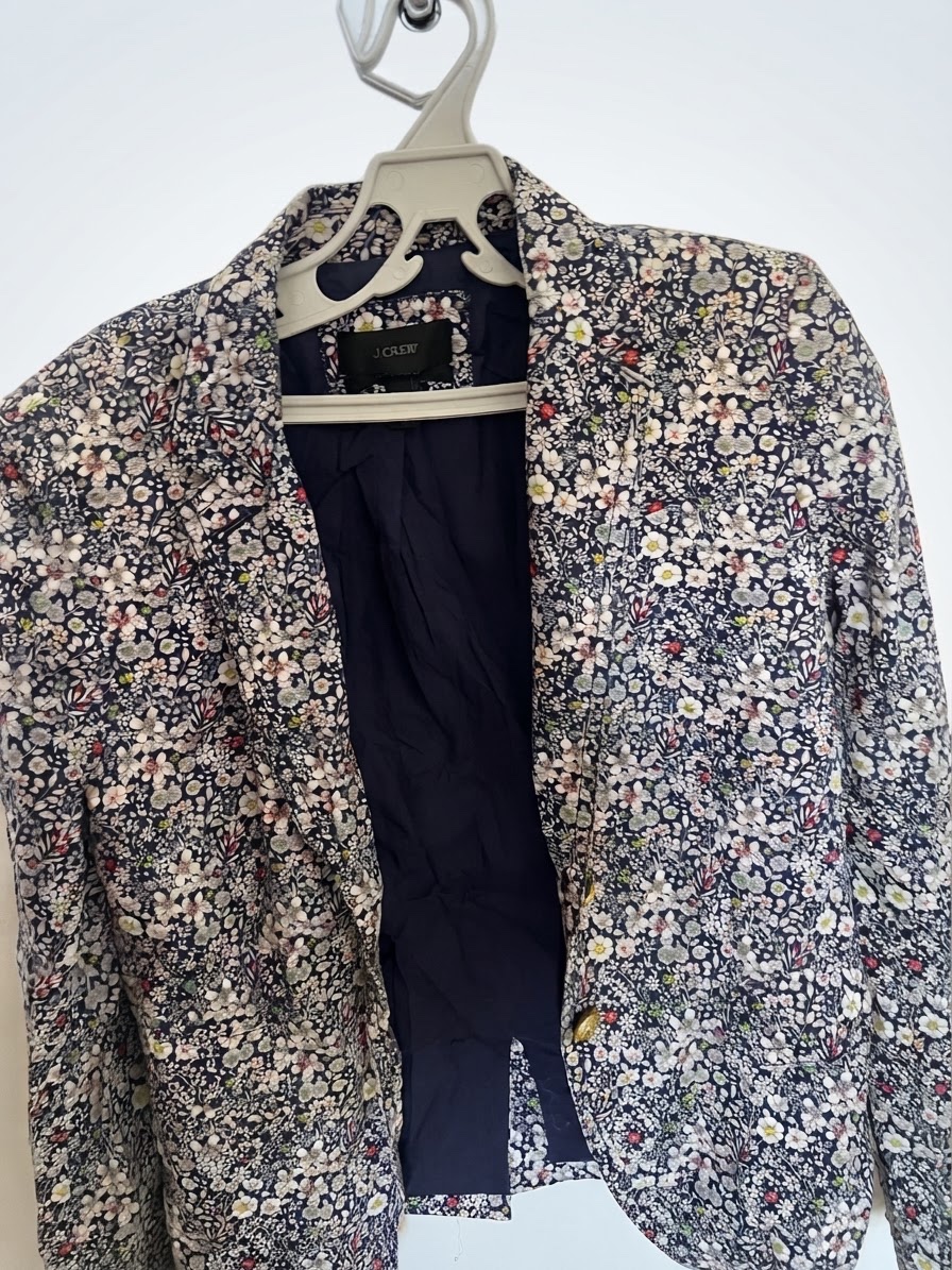 Veste fleurie elegante