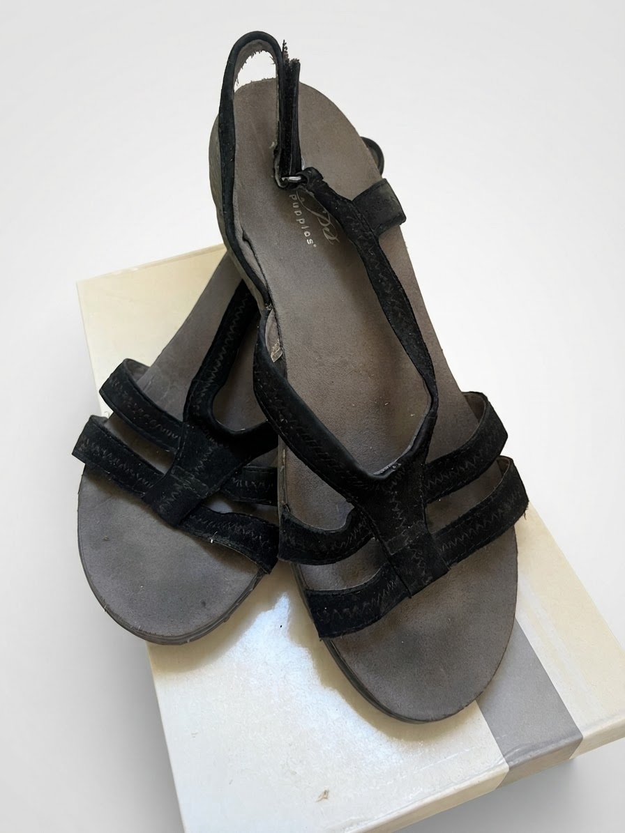 Jolis sandales noires