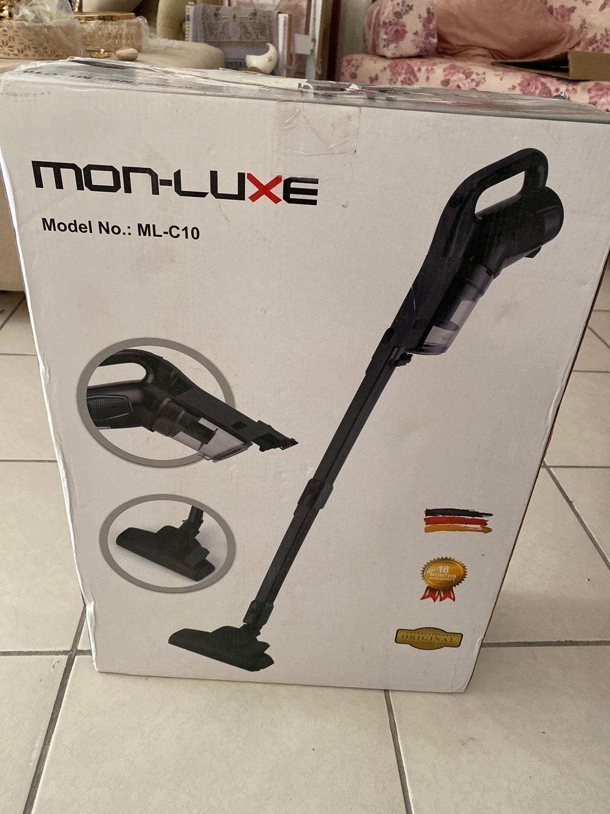 Aspirateur mon luxe 