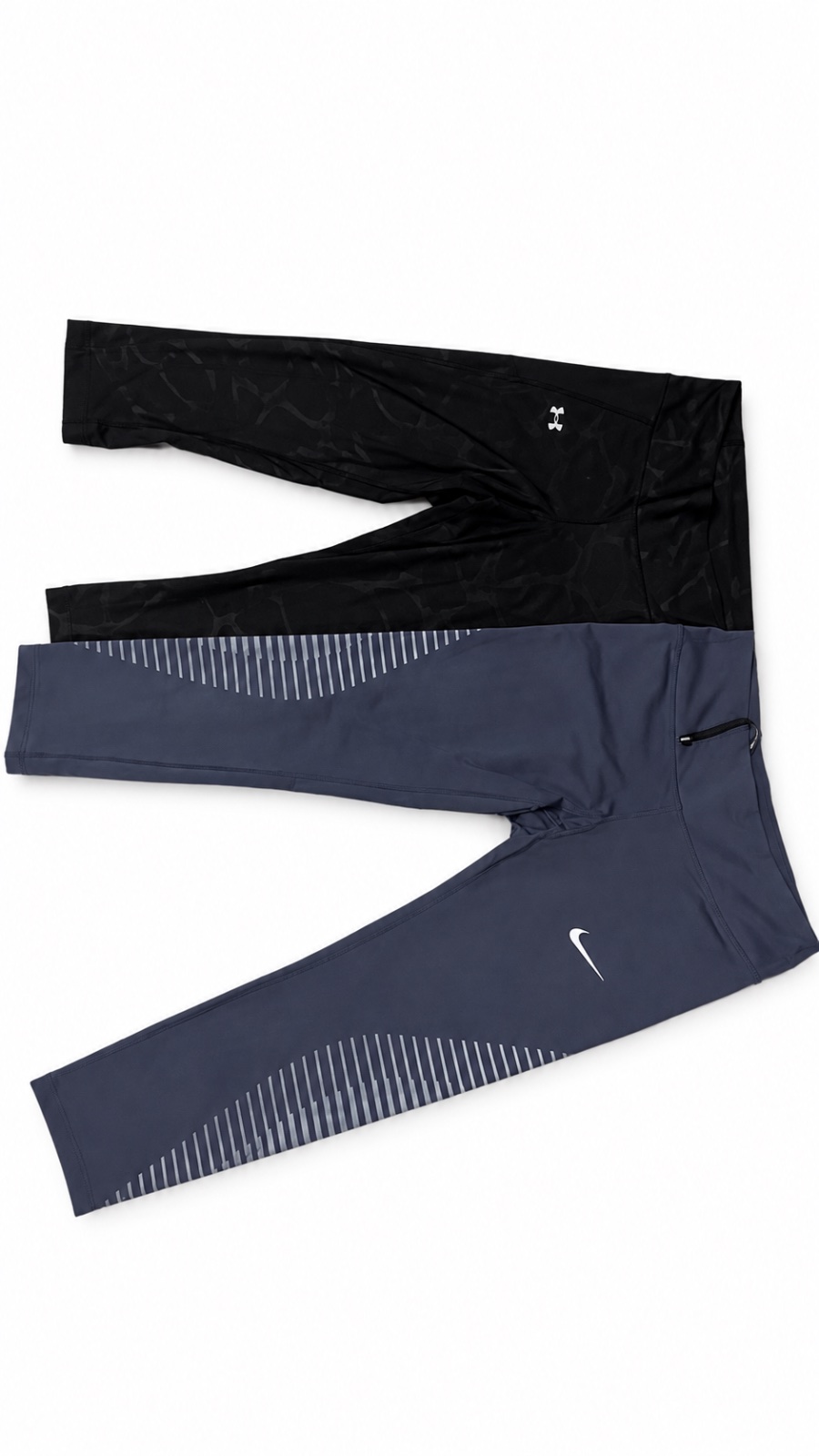 2 legging nike et under armour 