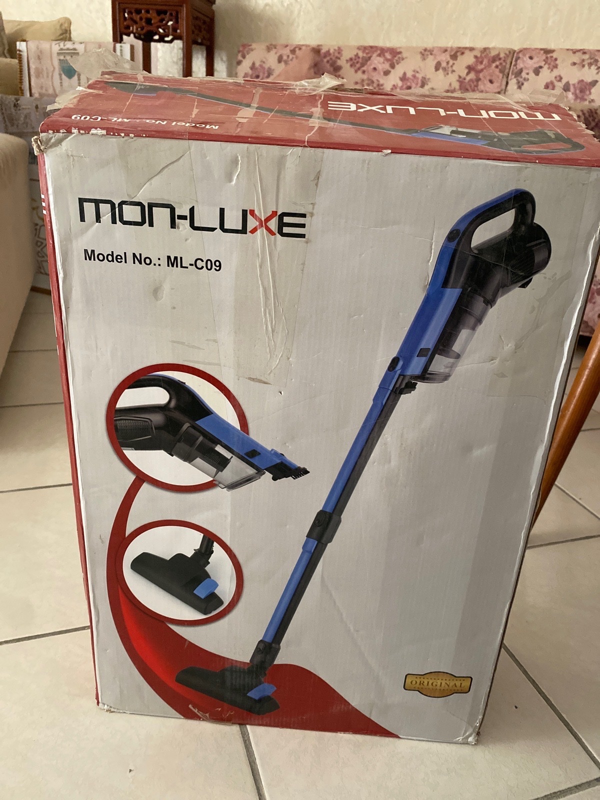 Aspirateur mon luxe 