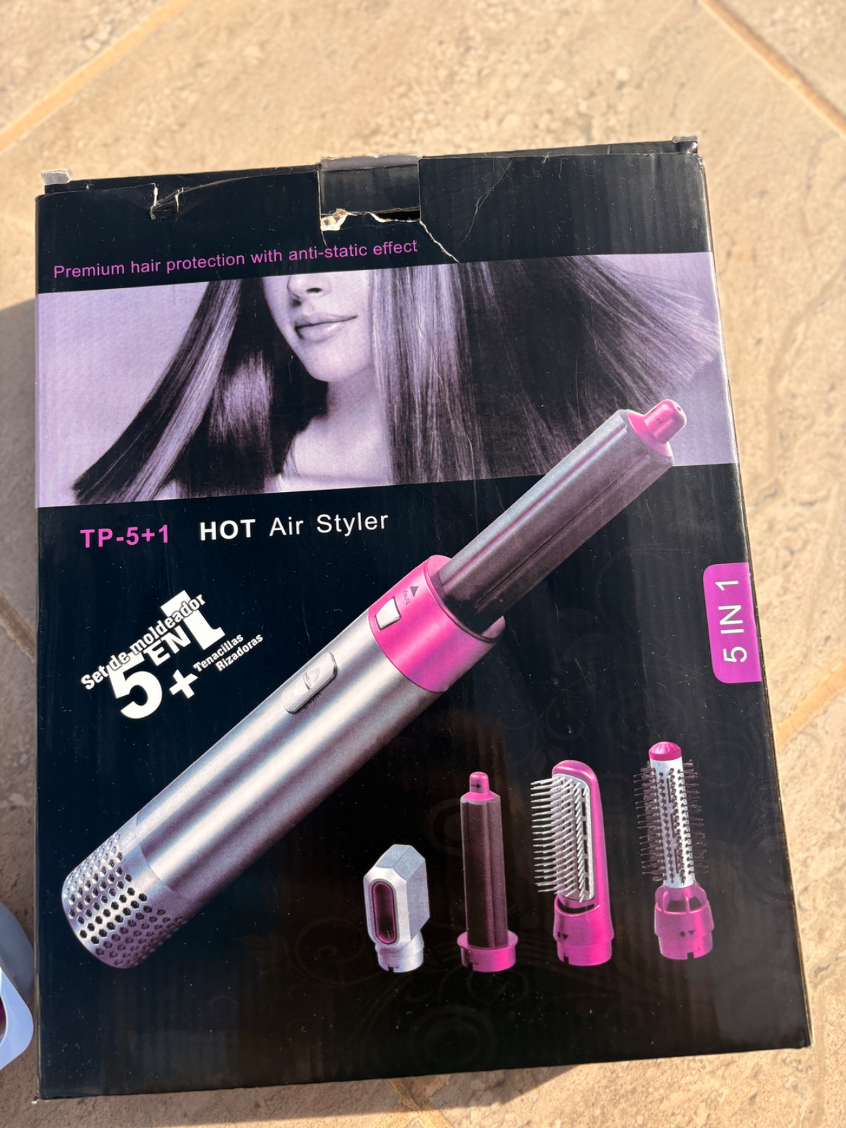 🎀 Brosse soufflante 5 en 1 – Hot Air Styler 🎀
