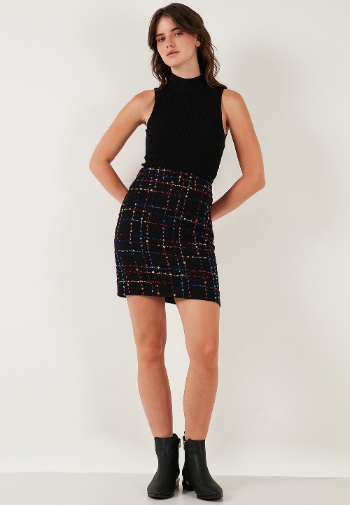 Jupe noire en tweed 🖤