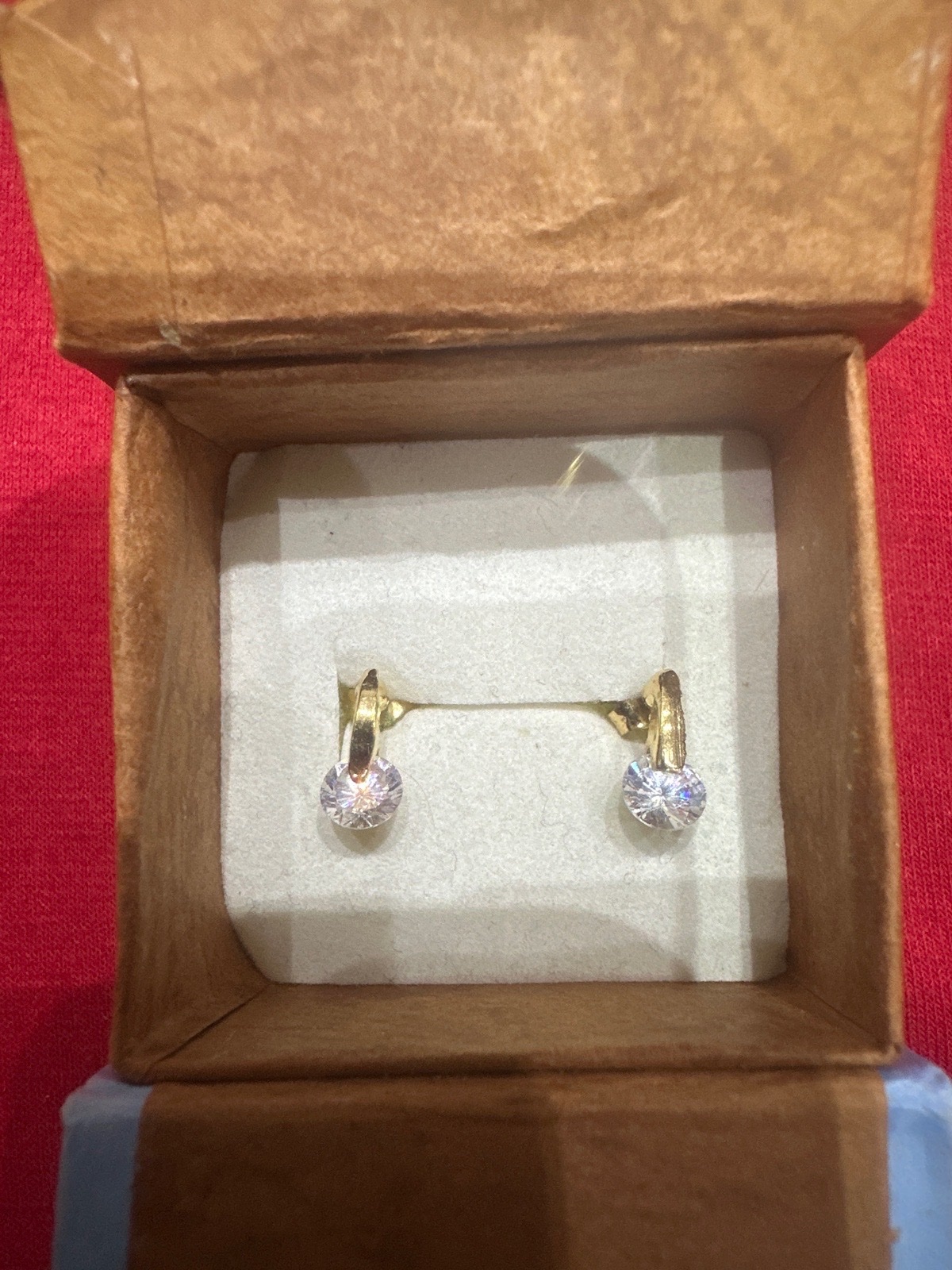 Boucles d'oreilles en plaqué or