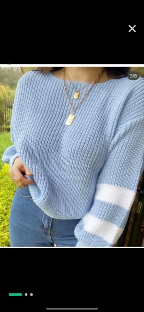 Pull en maille 💙