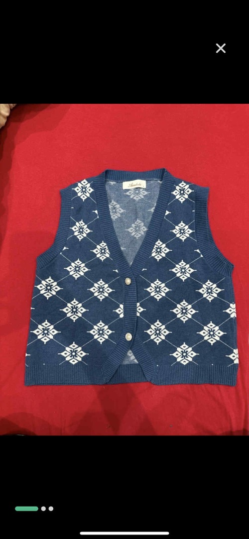Cardigan sans manches 💙