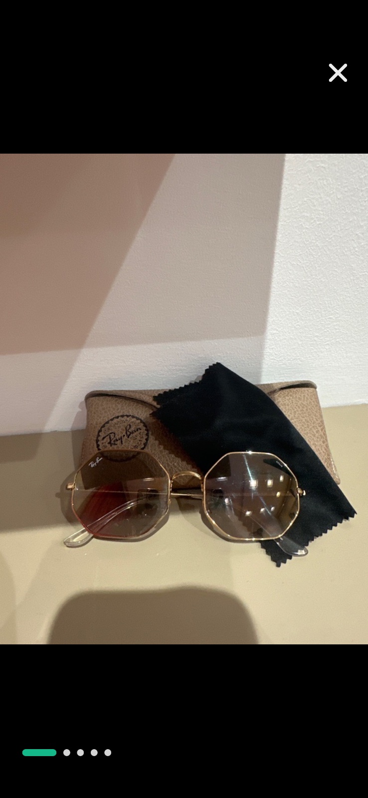Lunette solaire Rayban Octagone