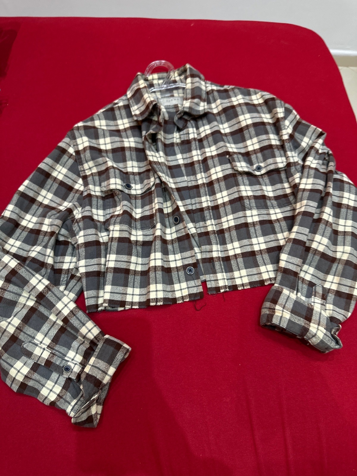 Surchemise oversized à la taille 🤎