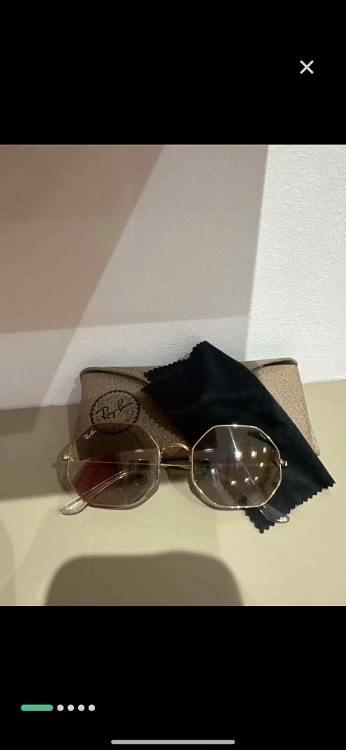 Lunettes rayban octagone 