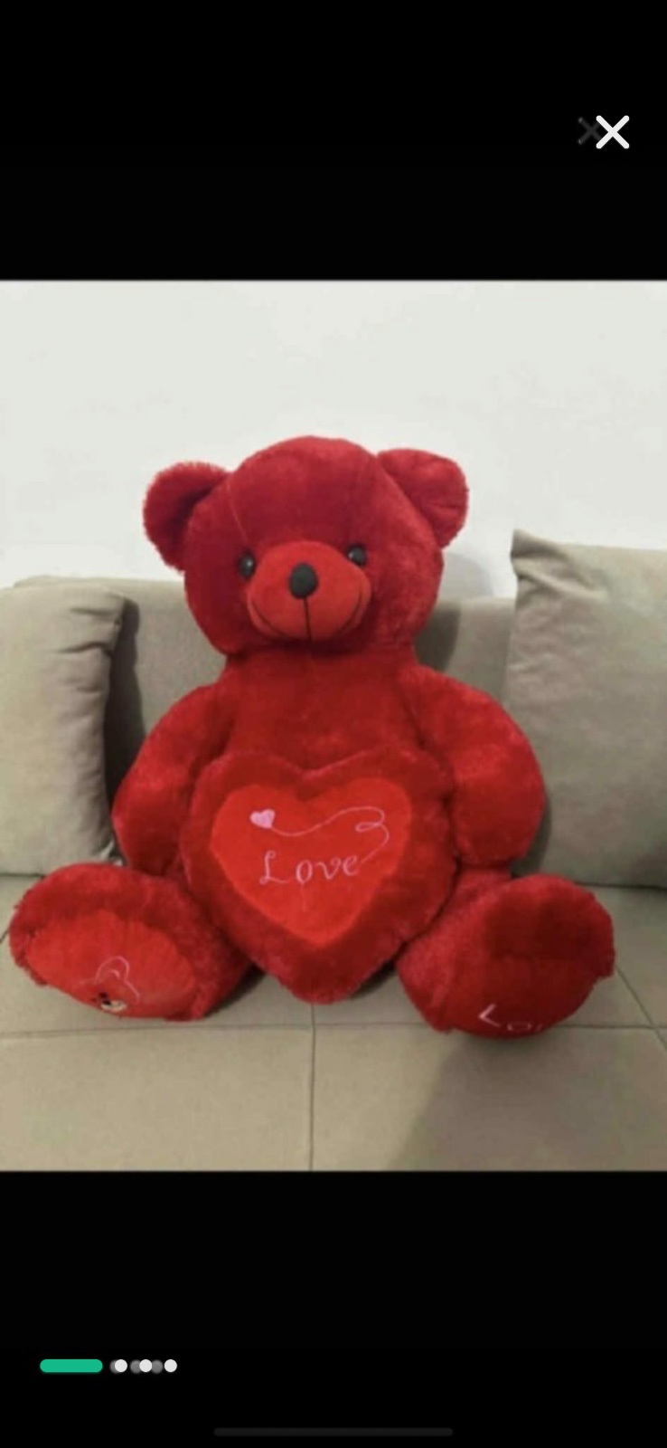 Nounours en peluche❤️