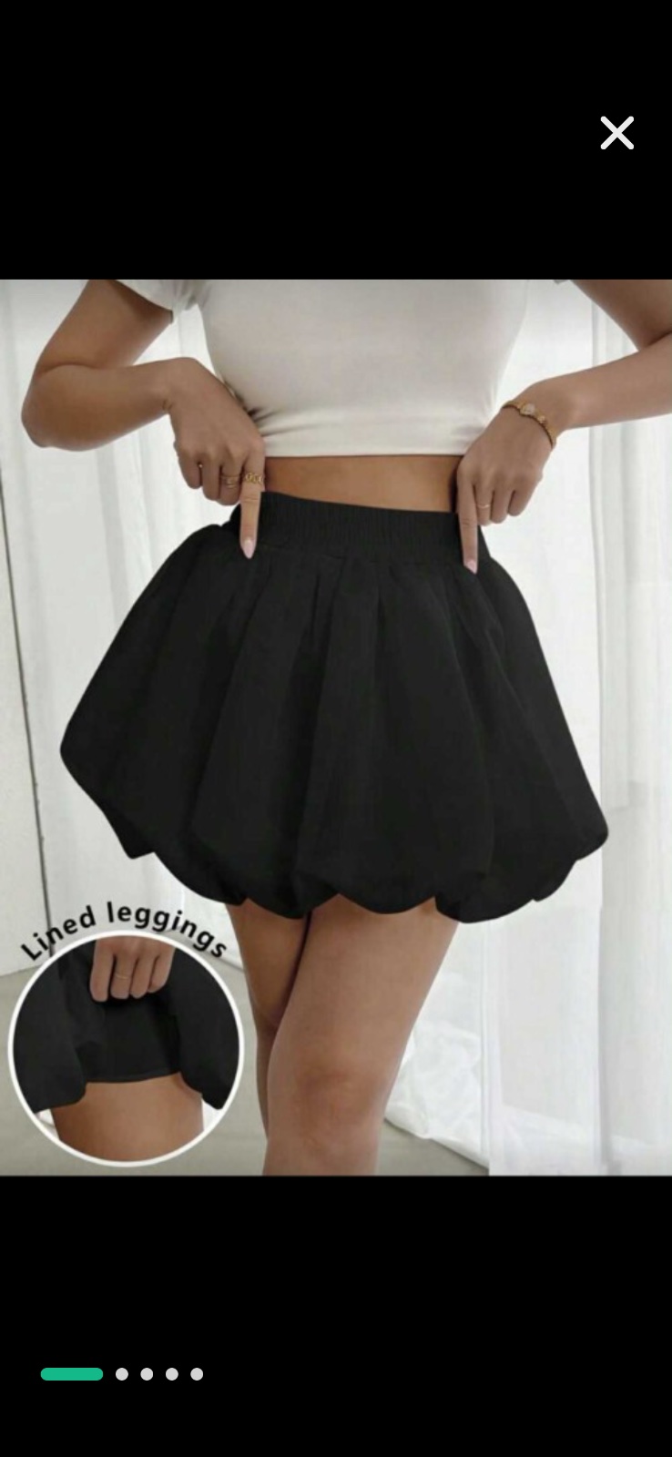 Mini jupe noire