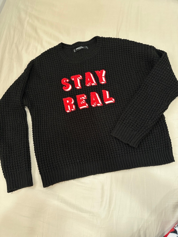 Pull en maille 🖤❤️