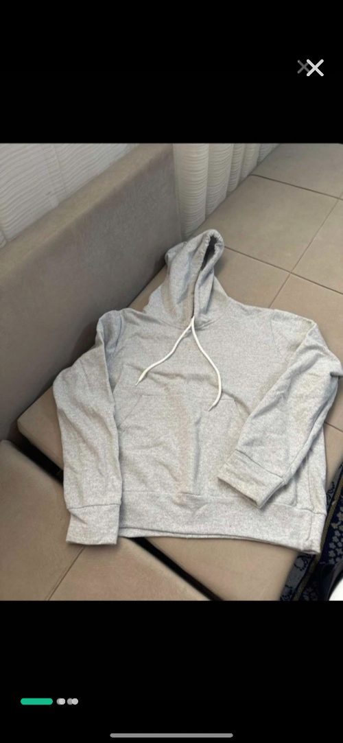 Grey hoodie