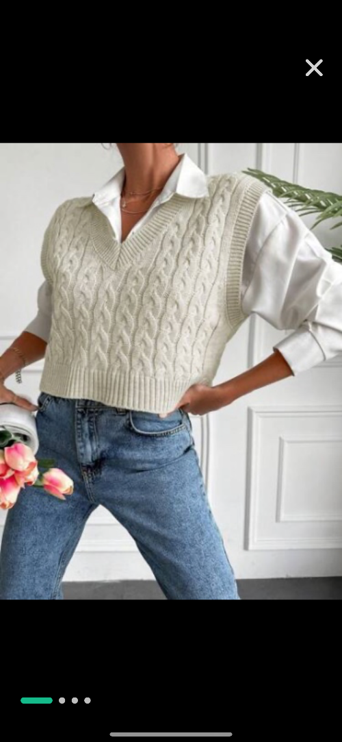 Tricot sans manches
