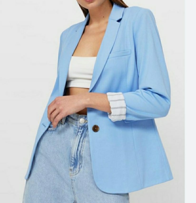 Blazer bleu ciel 