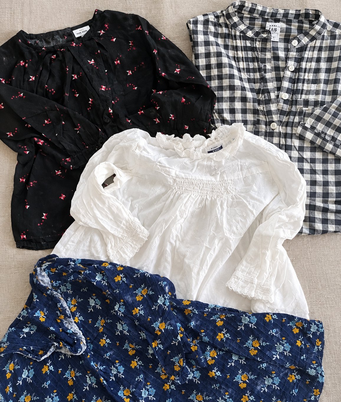 Lot Chemises 12-18 mois pour fille