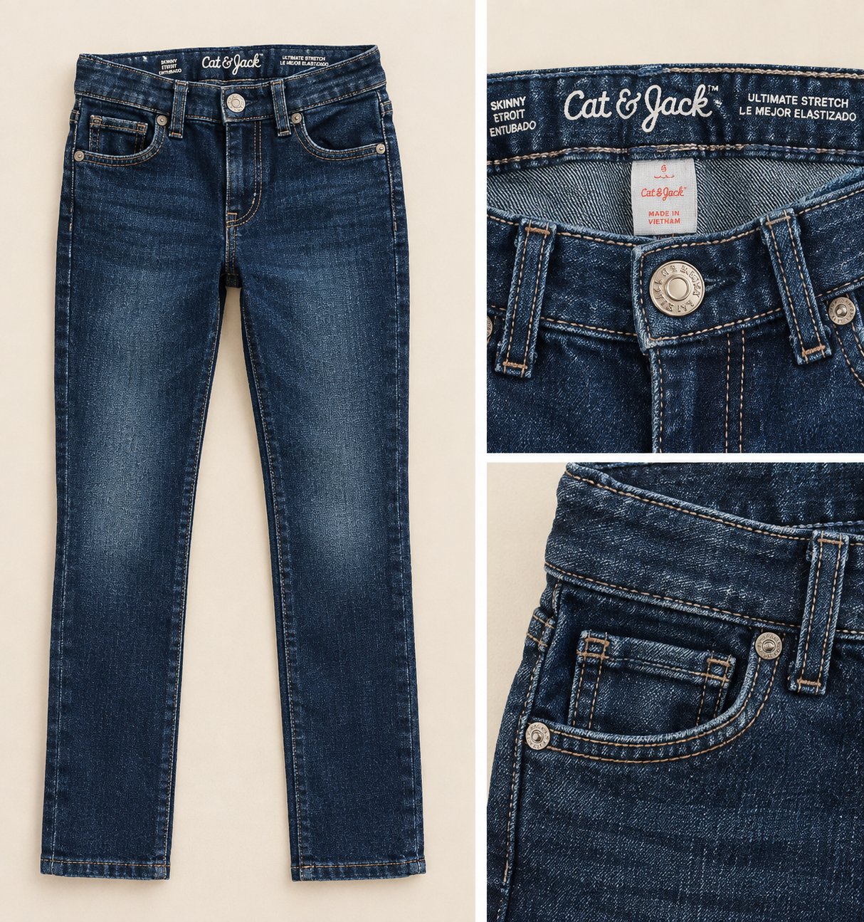 Jean bleu skinny