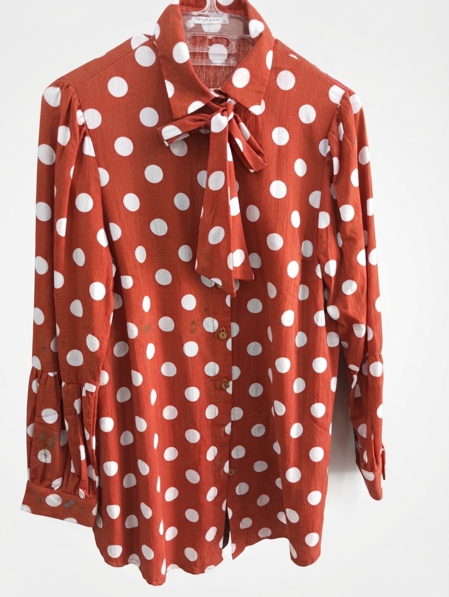Chemise polka dots 