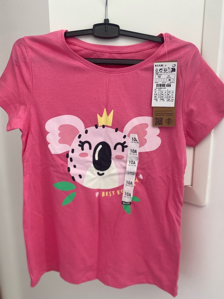 En promo T-Shirt rose 🐼