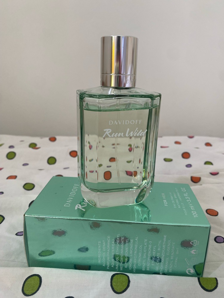 DAVIDOFF Run Wild for HER eau de parfum 100ml 🛑❌ A presque moitié prix
