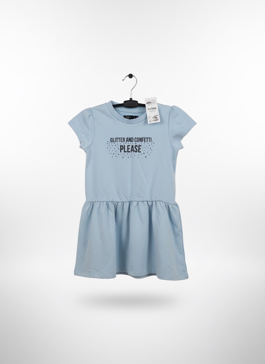 Robe bleu clair 4-5 ans 