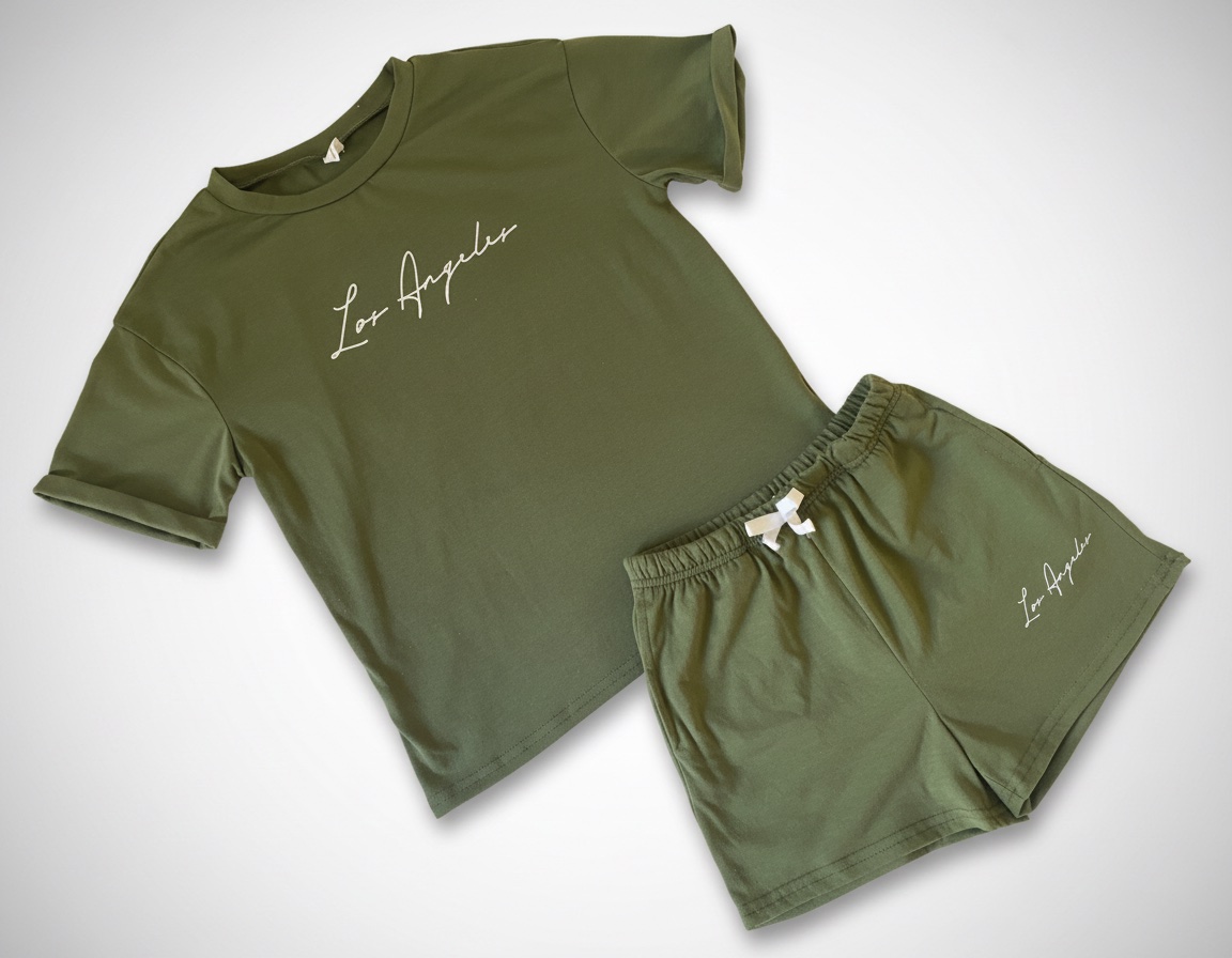 Set Vert Militaire Shein 
