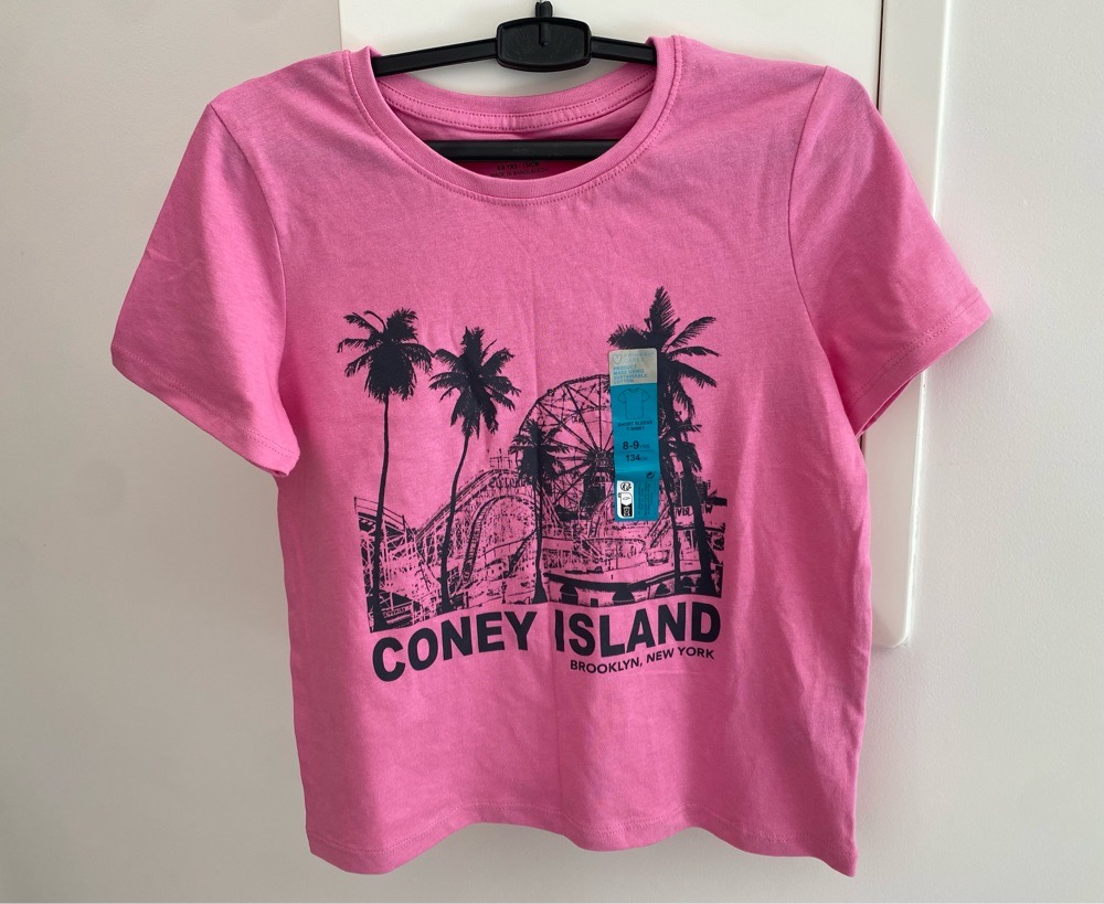 T-Shirt Rose PRIMARK 8-9 ans 
