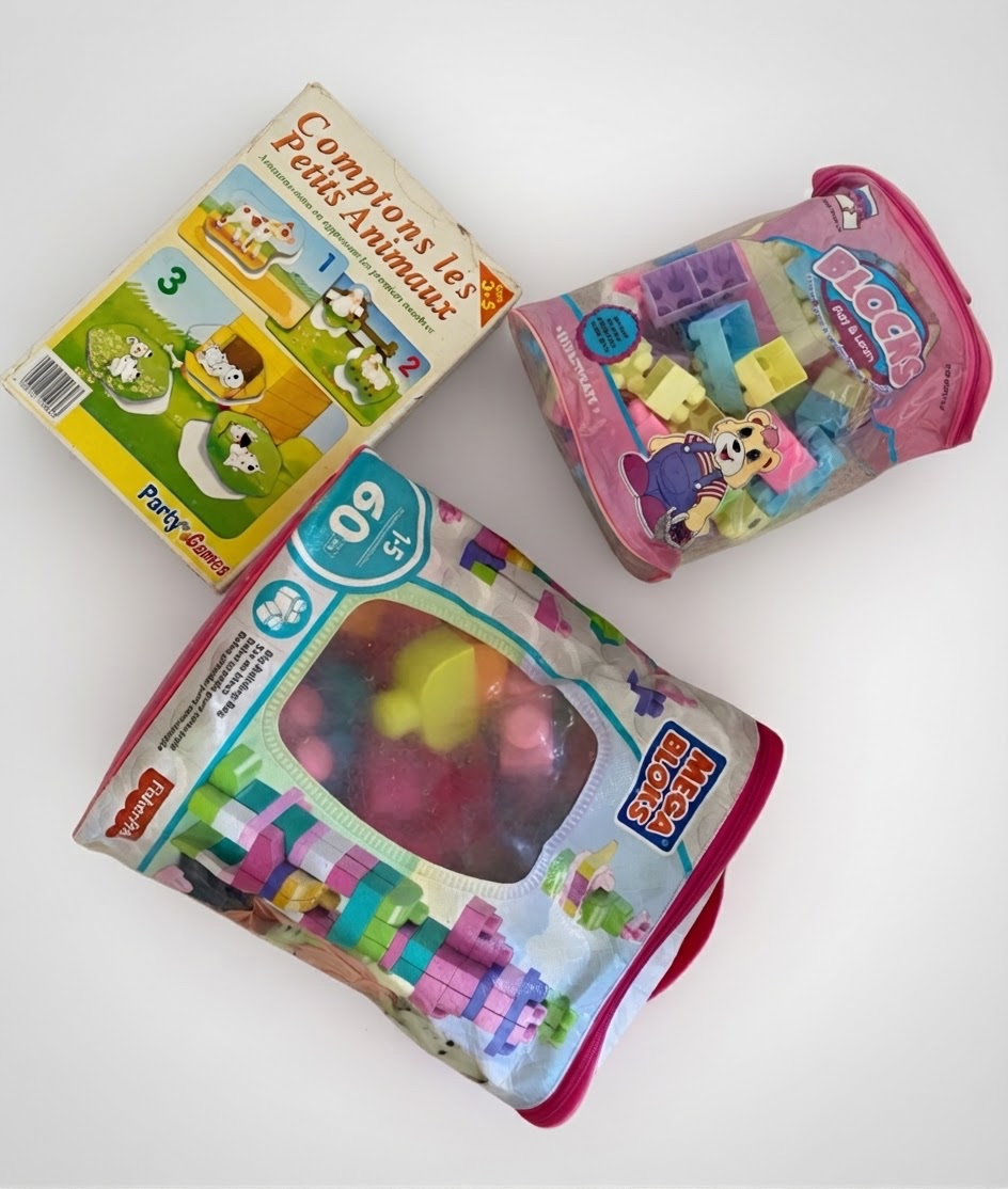 Lot 3 jouets