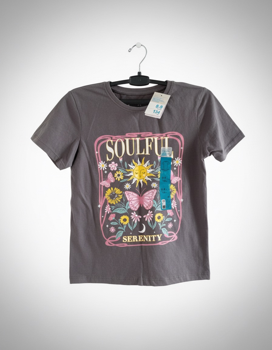 Pull Gris PRiMARK 8-9 ans 