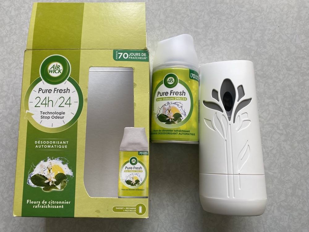 Diffuseur automatique de parfum avec recharge 