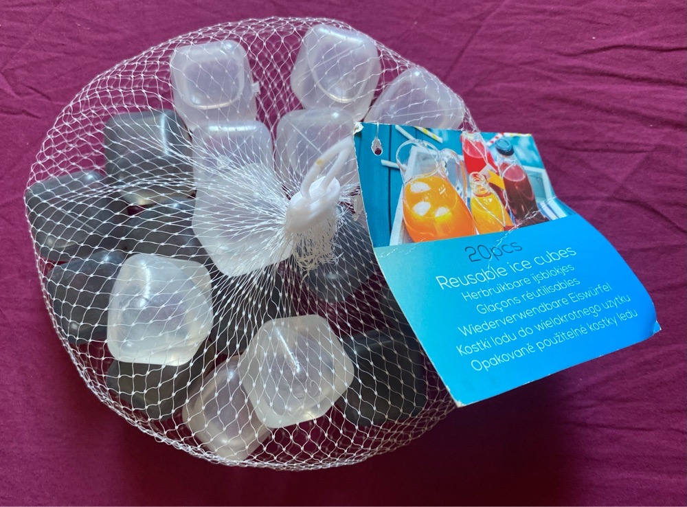 Ice cubes réutilisables 