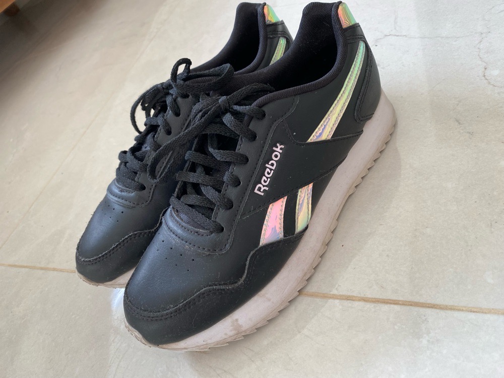 PROMO 💃 Baskets Reebok Noires