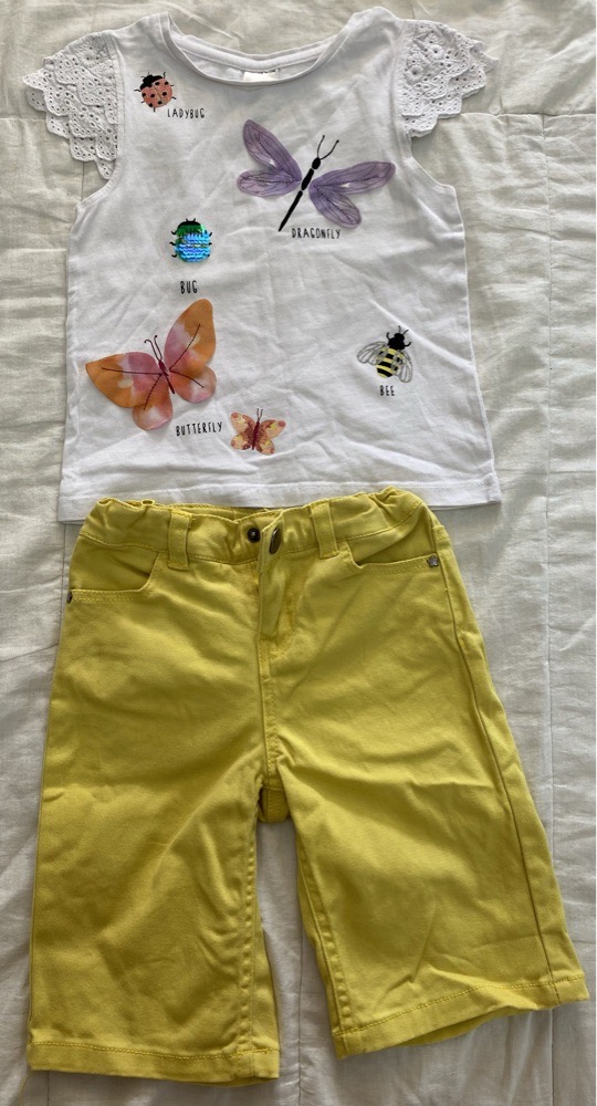 Tenue Short LH et Pull C&A