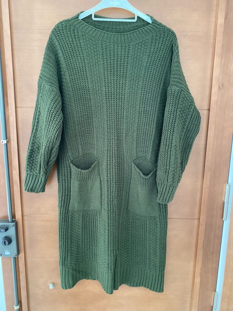 Pull Robe vert militaire 